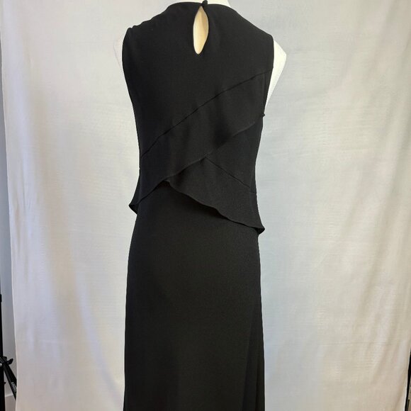 Judith and Charles Sleeveless Black Midi Dress - Picture 7 of 15